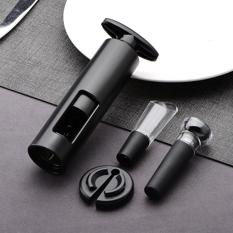 Kit abridor de vinho + mini dosador