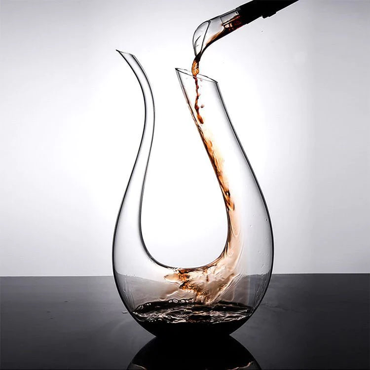 Decanter de Cristal Jarra em U