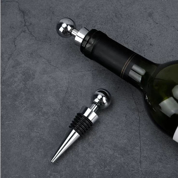 Tampa para garrafa de vinho inox