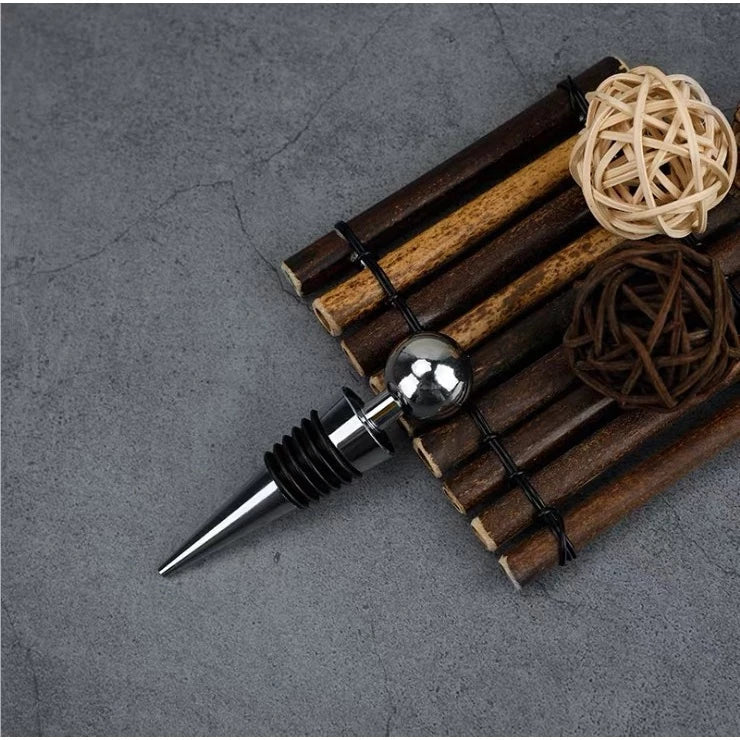 Tampa para garrafa de vinho inox