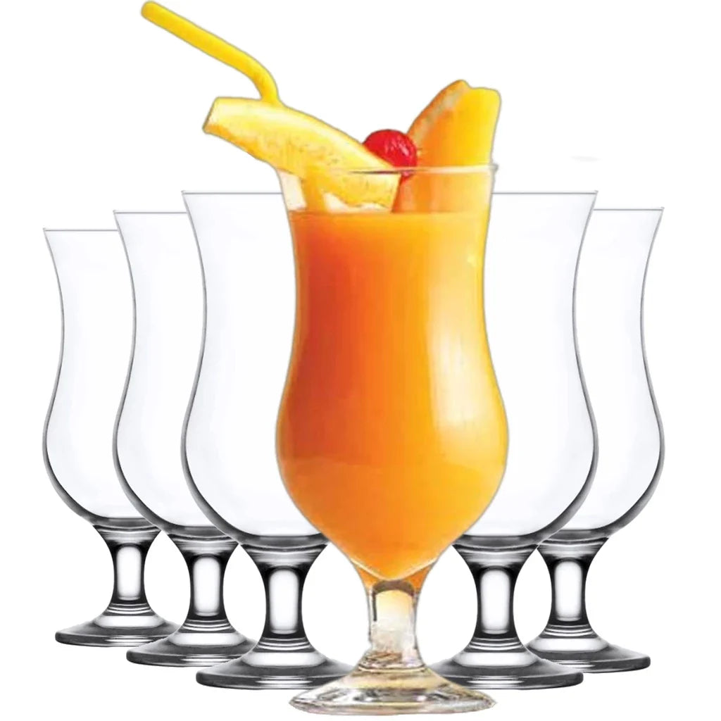 Jogo 6 Taças De Coquetel Copo Vidro Drinks Fiesta Lav 460ml