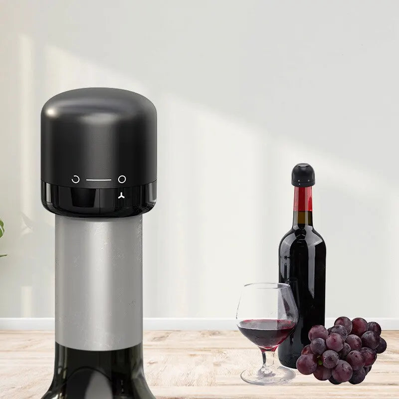 Mini rolha de vinhos a vácuo