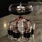 Dispenser de vinho + conjunto de 6 copinhos