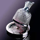 Decanter rotativo 360° de vidro