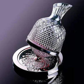 Decanter rotativo 360° de vidro