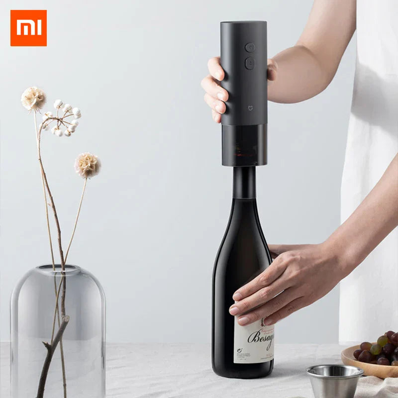 Abridor automático elétrico de vinho