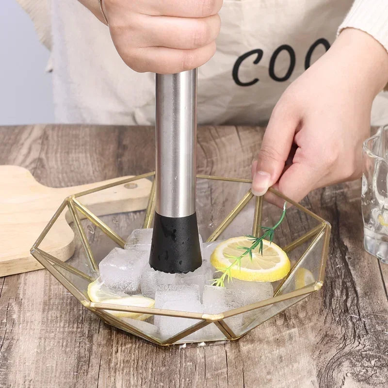 Martelo triturador de aço inoxidável - Perfeito para convecção de coquetéis artesanais