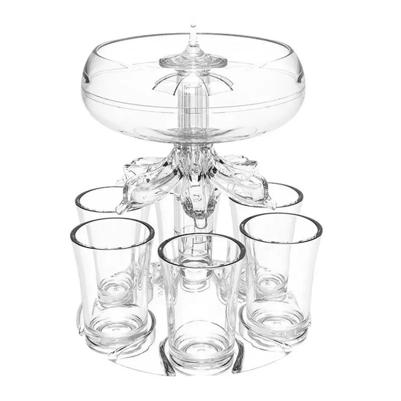 Dispenser de vinho + conjunto de 6 copinhos