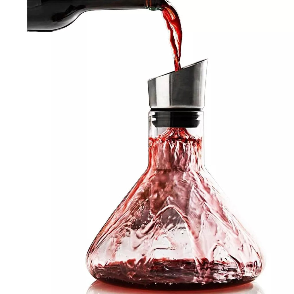Decantador de vinho Cascata Cristal