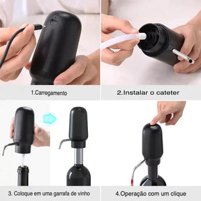 Aerador e Dispenser Elétrico Automático