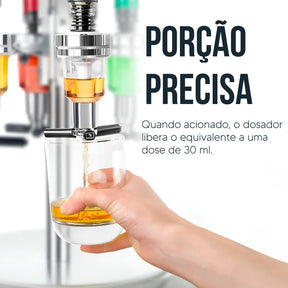 Porta Bebidas Dispenser Dosador Giratório 4